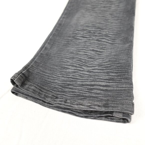 Vintage 90s Guess Tiger Stripe Jeans Women's 30x32 Straight Leg Stretch - Picture 7 of 9